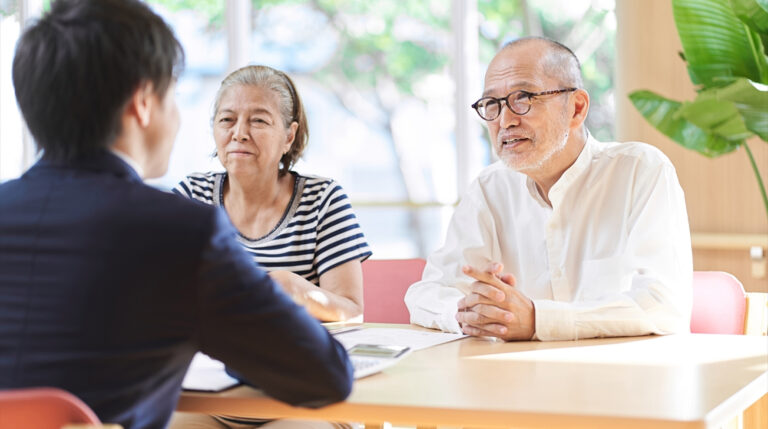 安心の未来を支えるサポート体制イメージ