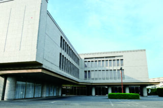 落合斎場 従来型 雪